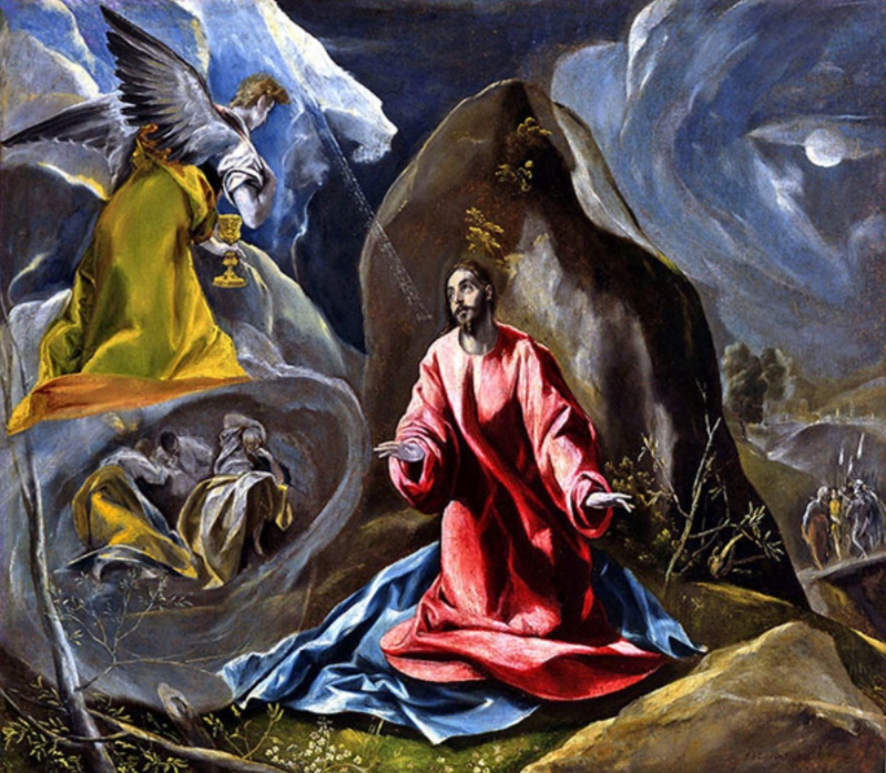 The Agony in the Garden, El Greco.
